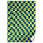 Illusion Waves Pattern Canvas 24  x 36  23.35 x34.74  Canvas - 1