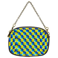 Illusion Waves Pattern Chain Purse (two Sides) by Sparkle