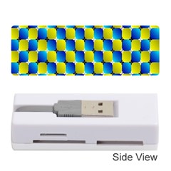 Illusion Waves Pattern Memory Card Reader (stick) by Sparkle