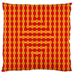 Illusion Blocks Pattern Large Cushion Case (Two Sides) Front