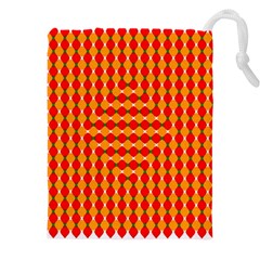 Illusion Blocks Pattern Drawstring Pouch (4xl) by Sparkle