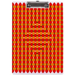 Illusion Blocks Pattern A4 Clipboard