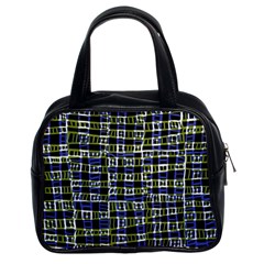 Blocks Illusion Classic Handbag (two Sides) by Sparkle