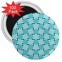 Illusion Blocks Pattern 3  Magnets (100 Pack) by Sparkle