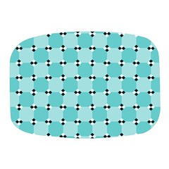 Illusion Blocks Pattern Mini Square Pill Box