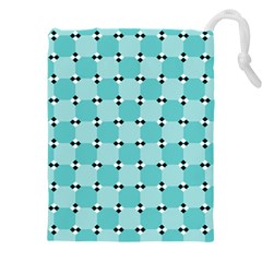 Illusion Blocks Pattern Drawstring Pouch (4xl) by Sparkle