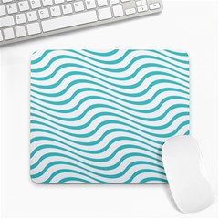 Beach Waves Large Mousepads by Sparkle