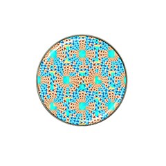 Illusion Waves Pattern Hat Clip Ball Marker (4 Pack) by Sparkle