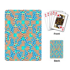 Illusion Waves Pattern Playing Cards Single Design (rectangle) by Sparkle