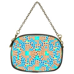 Illusion Waves Pattern Chain Purse (two Sides) by Sparkle