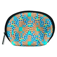 Illusion Waves Pattern Accessory Pouch (medium) by Sparkle