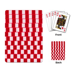 Illusion Waves Pattern Playing Cards Single Design (rectangle) by Sparkle