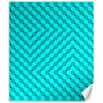 Illusion Waves Pattern Canvas 20  x 24  19.57 x23.15  Canvas - 1