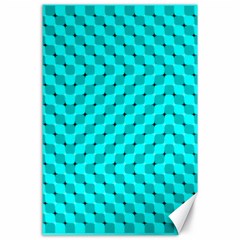 Illusion Waves Pattern Canvas 24  X 36  by Sparkle