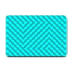 Illusion Waves Pattern Small Doormat  by Sparkle