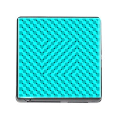 Illusion Waves Pattern Memory Card Reader (square 5 Slot) by Sparkle