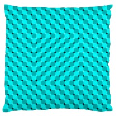 Illusion Waves Pattern Standard Flano Cushion Case (two Sides)