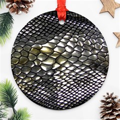 Snake Skin Ornament (round) by Sparkle