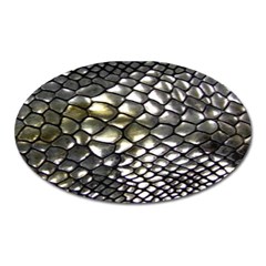 Snake Skin Oval Magnet by Sparkle