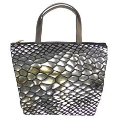 Snake Skin Bucket Bag by Sparkle