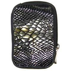 Snake Skin Compact Camera Leather Case by Sparkle