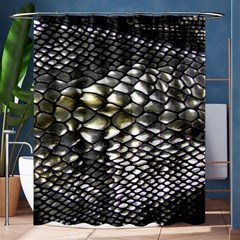 Snake Skin Shower Curtain 60  X 72  (medium)  by Sparkle