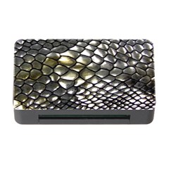 Snake Skin Memory Card Reader With Cf by Sparkle