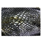 Snake Skin Cosmetic Bag (XXL) Back