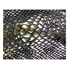 Snake Skin Double Sided Flano Blanket (large)  by Sparkle