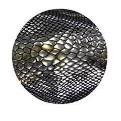 Snake Skin Mini Round Pill Box