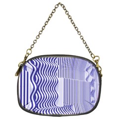 Illusion Waves Pattern Chain Purse (two Sides) by Sparkle