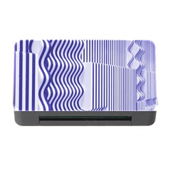 Illusion Waves Pattern Memory Card Reader With Cf by Sparkle