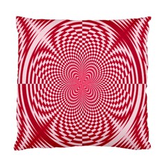 Illusion Floral Pattern Standard Cushion Case (one Side)