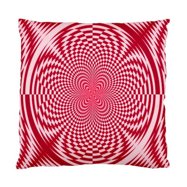 Illusion Floral Pattern Standard Cushion Case (One Side)