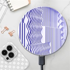 Illusion Waves Pattern Wireless Charger