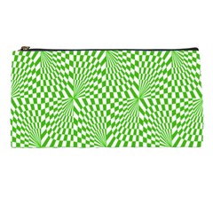 Illusion Waves Pattern Pencil Case by Sparkle