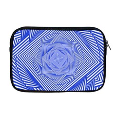 Illusion Waves Pattern Apple Macbook Pro 17  Zipper Case by Sparkle