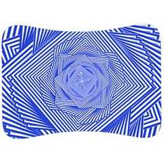 Illusion Waves Pattern Velour Seat Head Rest Cushion by Sparkle