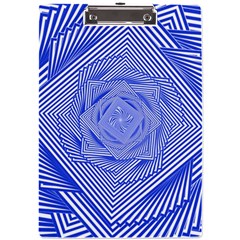 Illusion Waves Pattern A4 Clipboard