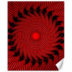 Illusion Waves Pattern Canvas 16  X 20  by Sparkle