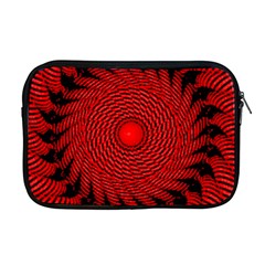 Illusion Waves Pattern Apple Macbook Pro 17  Zipper Case by Sparkle