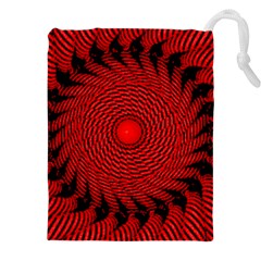 Illusion Waves Pattern Drawstring Pouch (4xl)