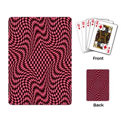 Illusion Waves Pattern Playing Cards Single Design (rectangle) by Sparkle