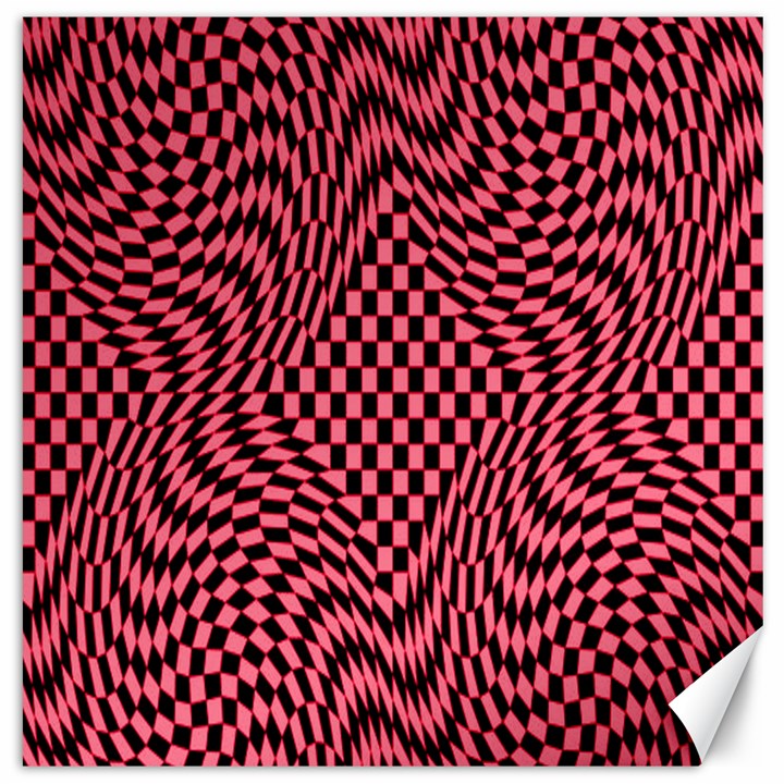 Illusion Waves Pattern Canvas 20  x 20 