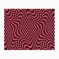 Illusion Waves Pattern Small Glasses Cloth (2 Sides) by Sparkle