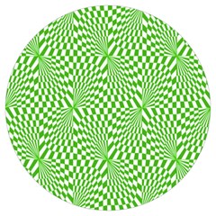 Illusion Waves Pattern Round Trivet by Sparkle