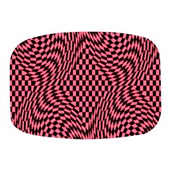 Illusion Waves Pattern Mini Square Pill Box by Sparkle