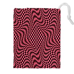 Illusion Waves Pattern Drawstring Pouch (5xl) by Sparkle