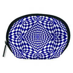 Illusion Waves Pattern Accessory Pouch (medium) by Sparkle