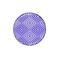 Illusion Waves Pattern Hat Clip Ball Marker by Sparkle